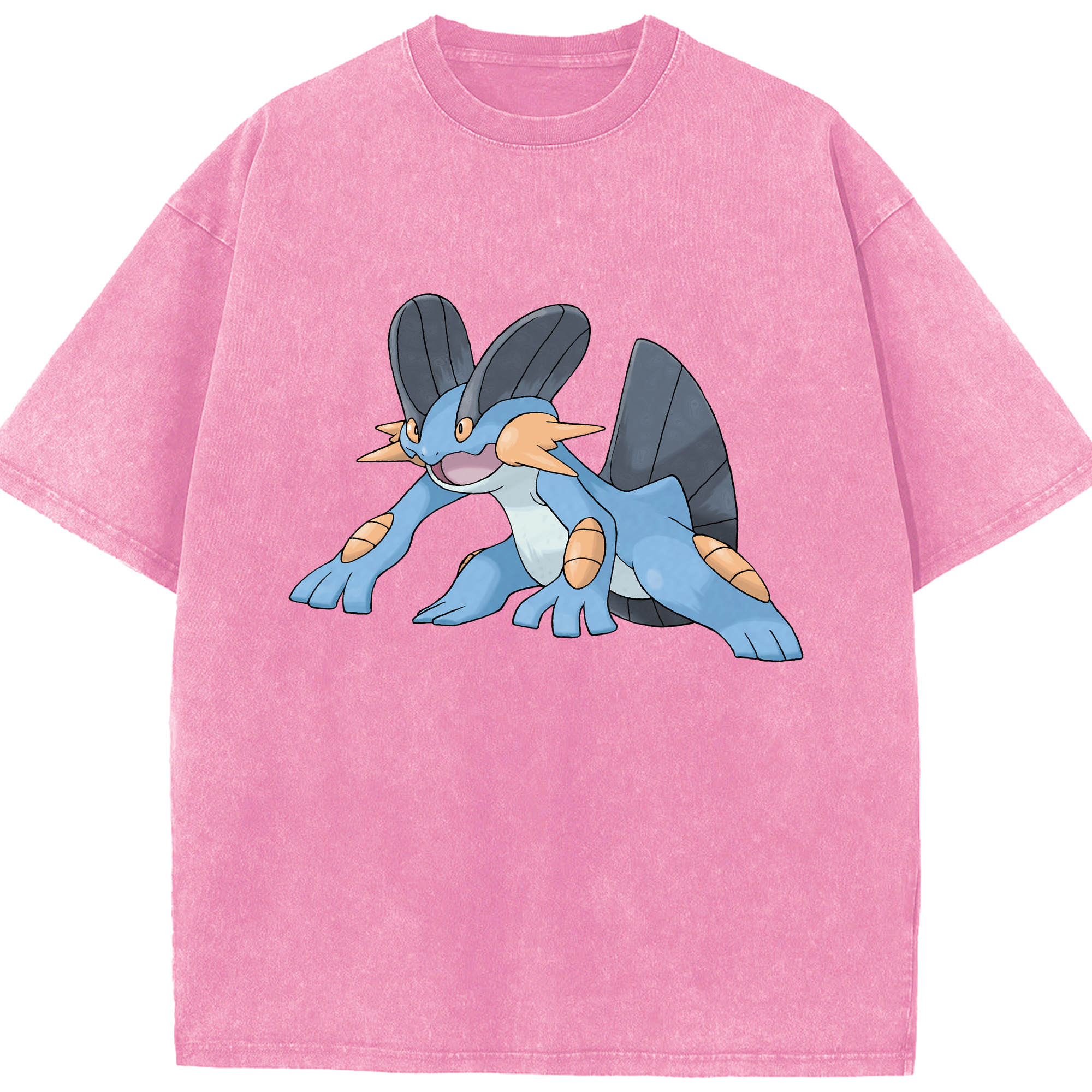 （画像用） ポケットモンスター Pokémon 綿100% ヴィンテージ風 半袖Tシャツ（フロントプリント）